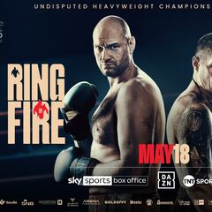 Cartelera completa del Fury vs Usyk: orden y horarios de los combates preliminares