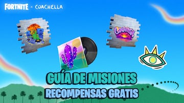 fortnite coachella evento misiones recompensas gratis