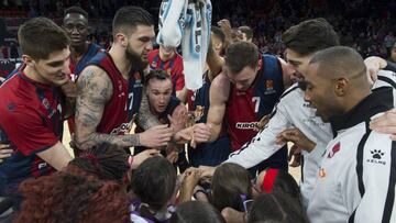 08/03/19 PARTIDO BALONCESTO BASKET
EUROLEAGUE EUROLIGA REGULAR SEASON ROUND 25
KIROLBET BASKONIA - KHIMKI MOSCU PIÑA GRUPO
