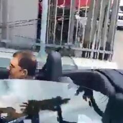 ¿Se va Tapia?: Así llegó Mosa a la reunión de Blanco y Negro