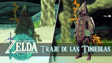 the legend of zelda tears of the kingdom nintendo switch guia traje tinieblas como conseguirlo