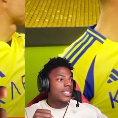 IShowSpeed obtiene el numero del celular de Cristiano Ronaldo