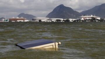 Así están las aguas de Río a pocos días de los JJ.OO.