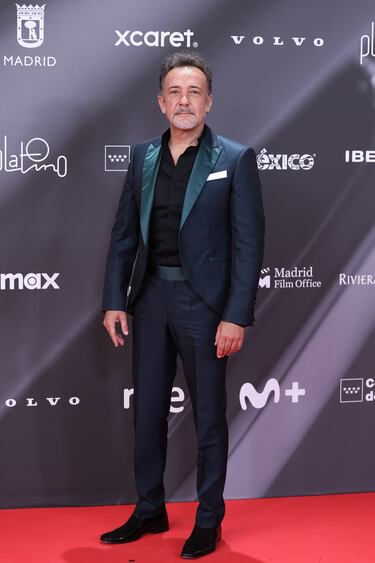 José Luis Garcia Pérez posa en la alfombra roja. 