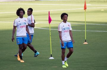 Primer entrenamiento de Colombia en el Metropolitano