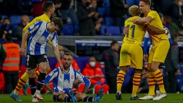 13/02/22 PARTIDO PRIMERA DIVISION 
 Espanyol v FC Barcelona 
 
 GOL 2-2 DE LUUK DE JONG