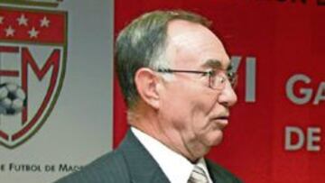 El presidente de la Comisión de Seguridad, Respeto y Tolerancia de la Federación Española de Fútbol (RFEF), Vicente Temprado