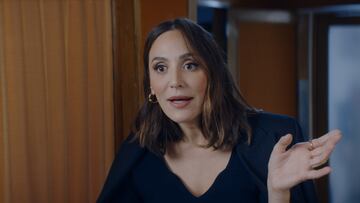Tamara Falc¨®, en el anuncio de Campofr¨ªo.