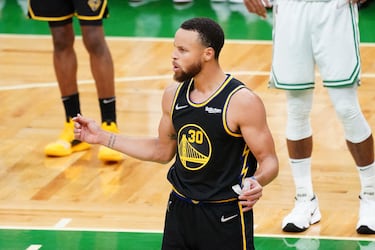 Steph Curry... the Warriors’ driving force in the NBA Finals