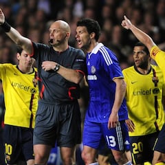 Figo, Iniesta, Ovrebo, Torres: estampas de los Chelsea-Barça