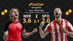CD Mirandés vs. Real Sporting de Gijón: horario, dónde ver, pronósticos y clasificación