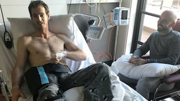 Andy Murray, operado con éxito de la cadera en Melbourne