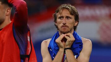 Modric sufrió la eliminación tempranera de Croacia en la Eurocopa y ya está de vacaciones.