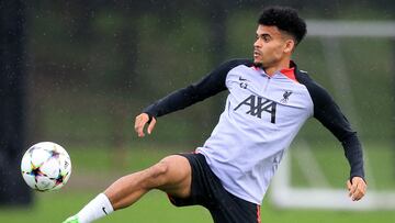 Luis Díaz, extremo colombiano de Liverpool