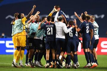 El PSG superó al Leipzig y es el primer finalista de la competición