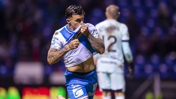 during the game Puebla vs Toluca, corresponding to 17th round of the Torneo Apertura Grita Mexico A21 of the Liga BBVA MX, at Cuauhtemoc Stadium, on November 05, 2021.
 
 &amp;lt;br&amp;gt;&amp;lt;br&amp;gt;
 
 durante el partido Puebla vs Toluca, Corresp