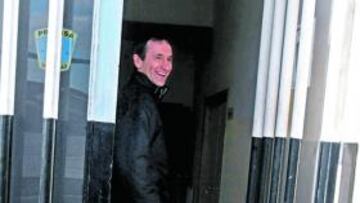 <b>EN EL CLUB. </b>Oliva conoció ayer la noticia por teléfono.