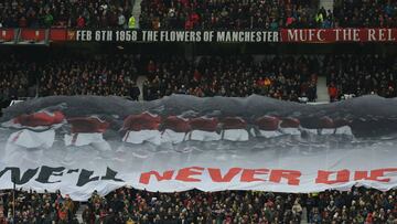 Man United pay respects to Munich victims 60 years on