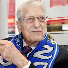 El socio número 1 del Madrid... a por los 99 años