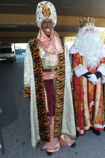 Ruud Van Nistelrooy, Rey Baltasar en Marbella (Málaga)