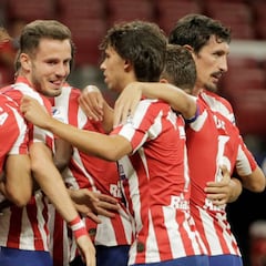 Saúl: "Los cinco cambios nos benefician muchísimo"