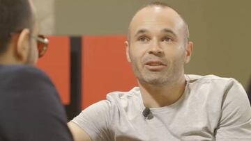 Iniesta explica por qué de niño era del Madrid y no del Barça