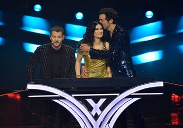 Laura Pausini fue protagonista en el Festival de Eurovisión.