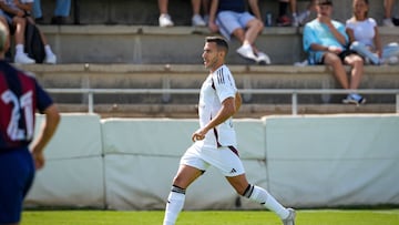 Álvaro Rodríguez, de lo mejor de la pretemporada del Albacete