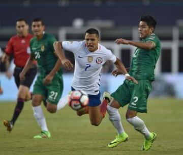 Color y fútbol en el Chile - Bolivia