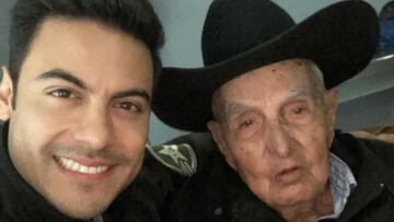 Carlos Rivera anuncia el fallecimiento de su abuelito