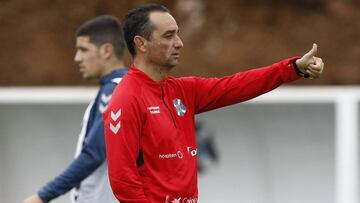 Oltra, entrenador del Tenerife.