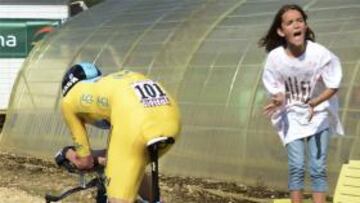 Wiggins consolida su liderato al ganar la crono de Besanon