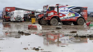Las malas condiciones climatológicas se interponen de nuevo en el normal desarrollo del Dakar 2017
