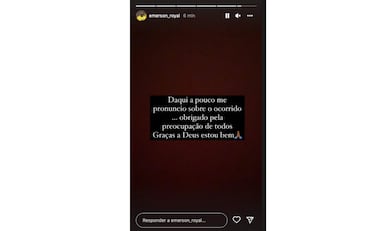Emerson Royal sobrevive a un tiroteo en Sao Paulo