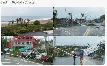 Así han sido los daños en diversas colonias de Acapulco | Fotos