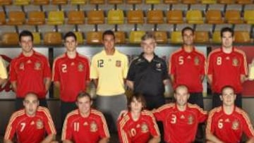 La plantilla de la selección, al completo