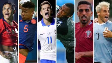 Copa América: seis estrellas destacadas de la 1ª jornada