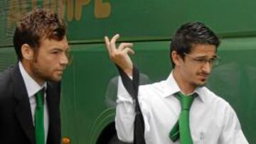 <b>CAMINO DE VILLARREAL. </b>El Betis partió ayer por la mañana hacia tierras castellonenses.