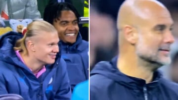 Guardiola and Haaland’s controversial reaction to EFL Cup elimination sparks outrage