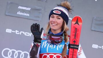 Shiffrin celebra su triunfo 53 en la Copa del Mundo.