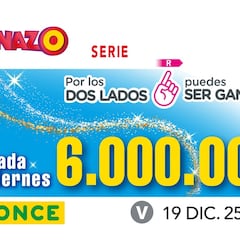 Cuponazo de la ONCE: comprobar los resultados del sorteo hoy, viernes 19 de diciembre