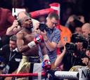 Mayweather elige a un rival decepcionante, Andre Berto