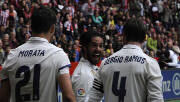 15/04/17 PARTIDO PRIMERA DIVISION
SPORTING DE GIJON - REAL MADRID
ALEGRIA GOL ISCO