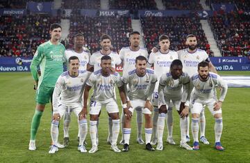 Equipo del Real Madrid.