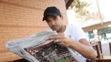 Weligton, futbolista del Málaga.