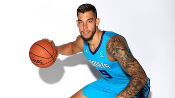 Willy, durante el Media Day e los Hornets