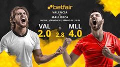 Valencia CF vs. RCD Mallorca: horario, TV, estadísticas, clasificación y pronósticos