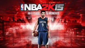 Ricky Rubio, imagen del NBA 2K15.