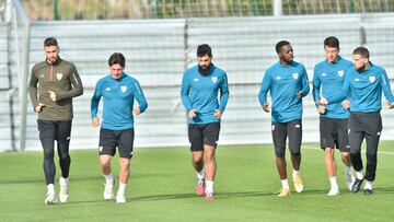 Entrenamiento del Athletic en Lezama