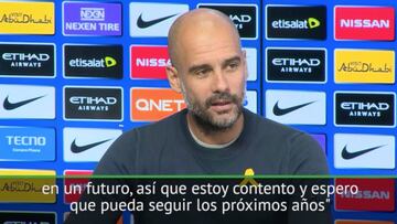 Guardiola se rinde a Silva: "Le admiro"